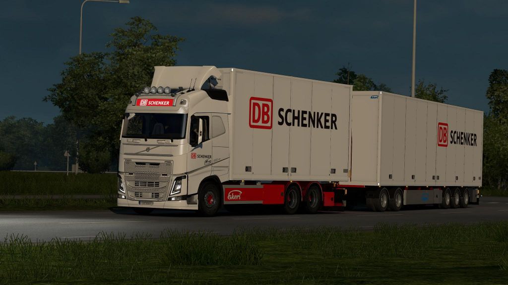 ETS2 Part Mod: Kraker/NTM/VAK/Ekeri Addon for Eugene’s Volvo FH & FH16 2012 V2.1 (Featured)