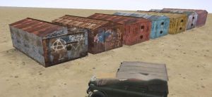 MudRunner Material Mod: Objects Metal garages V1 (Image #3)