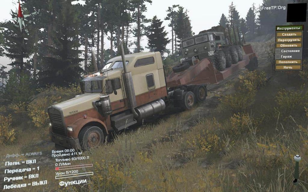 MudRunner Mod: Kenworth W900 “HARD LUCK” Truck V1.1 (Featured)