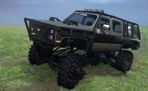 MudRunner Car Mod: 1986 Suburban (lifted af) (Image #4)