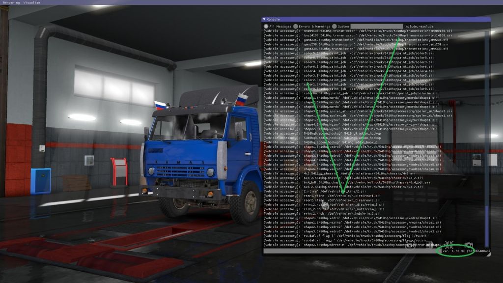 ETS2 Truck Mod: Kamaz 5410 HQ V2.0 1.35.X (Featured)