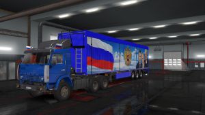 ETS2 Truck Mod: Kamaz 5410 HQ V2.0 1.35.X (Image #2)