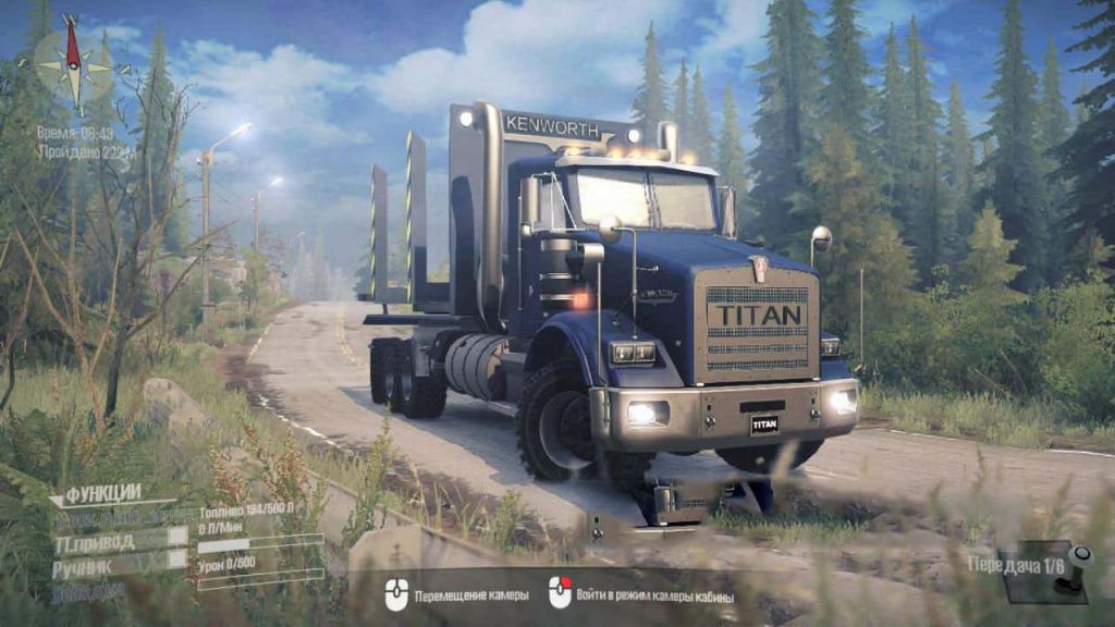 MudRunner Mod: Kenworth Titan RS MF31018 Truck (Featured)