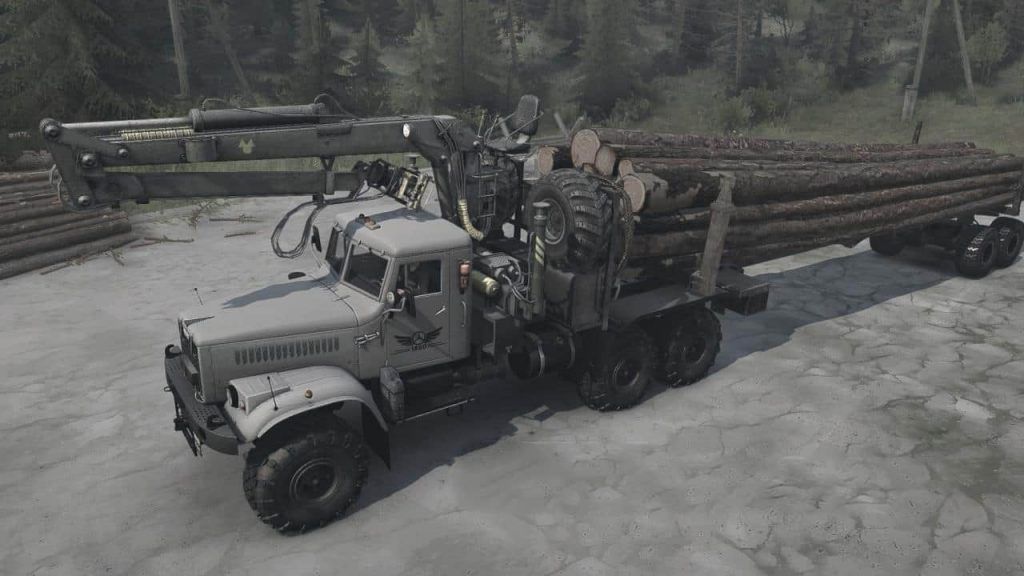 MudRunner Mod: Kraz-255B Truck (Featured)