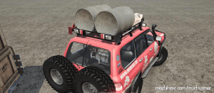 MudRunner Car Mod: Toyota Landcruiser 100 Trophy Pack (Image #2)