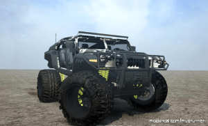 MudRunner Car Mod: Hmmwv Alpha Wolf Deluxe Edition (Image #3)