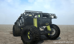 MudRunner Car Mod: Hmmwv Alpha Wolf Deluxe Edition (Image #4)