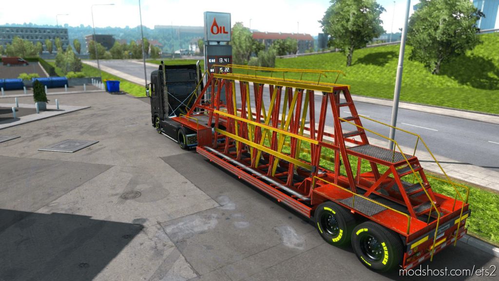 ETS2 Trailer Mod: Ownership Panel Transporter (Featured)