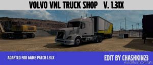 ATS Mod: Volvo Vnl Truck Shop V1.4+ Ats 1.35 (Image #4)