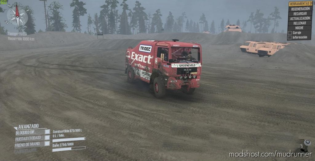 MudRunner Mod: Man Dakar Truck (Featured)