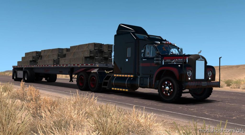 ATS Mod: Mack B62 MTG Truck 1.35.X (Featured)