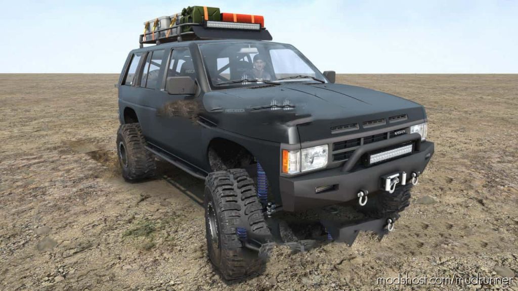 MudRunner Car Mod: Nissan Pathfinder / Terrano (Featured)