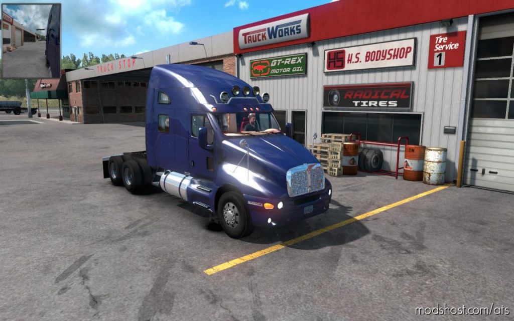 ATS Truck Mod: Kenworth T2000 V1.1 1.35 (Featured)