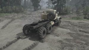 MudRunner Textures Mod: Texture For Kraz 255 “Khaki” V1.1 (Image #3)