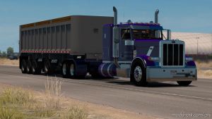 ATS Trailer Mod: East 4 Axle Dump Fixed 1.35.X (Image #2)