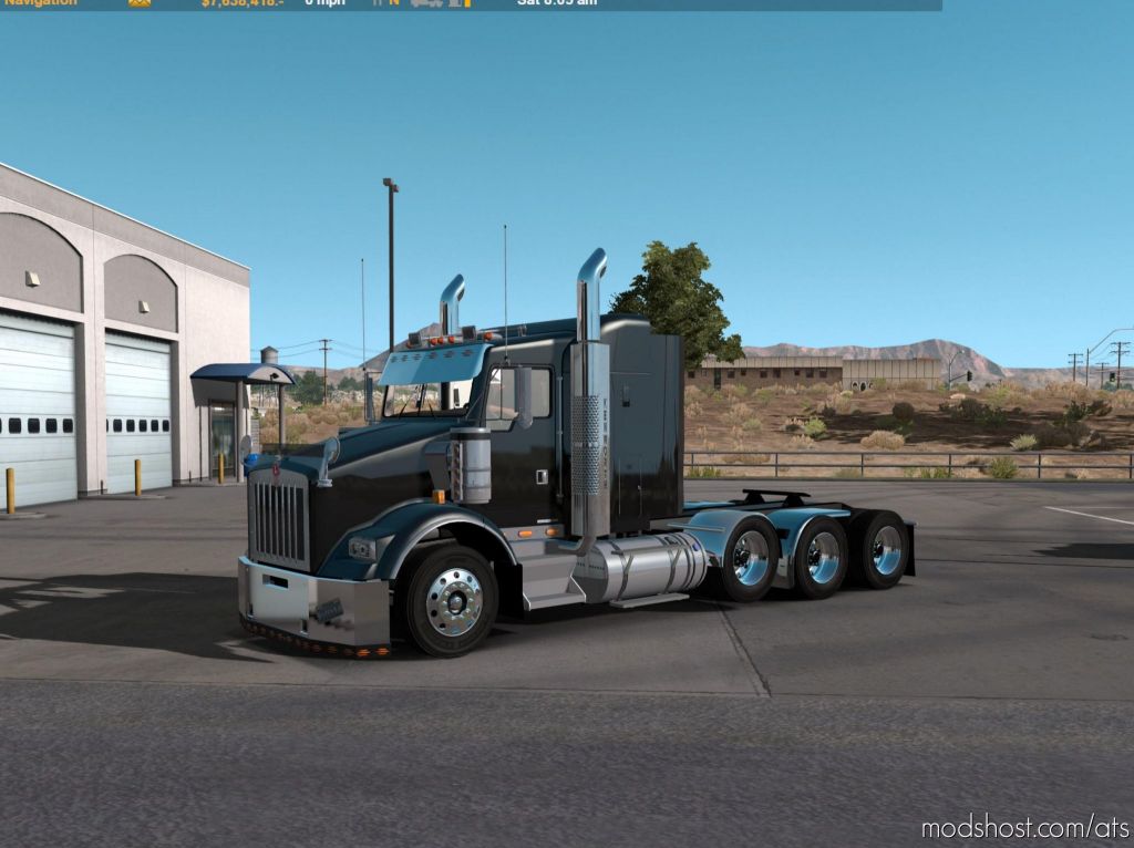 ATS Truck Mod: Kenworth T800 1.35 (Featured)