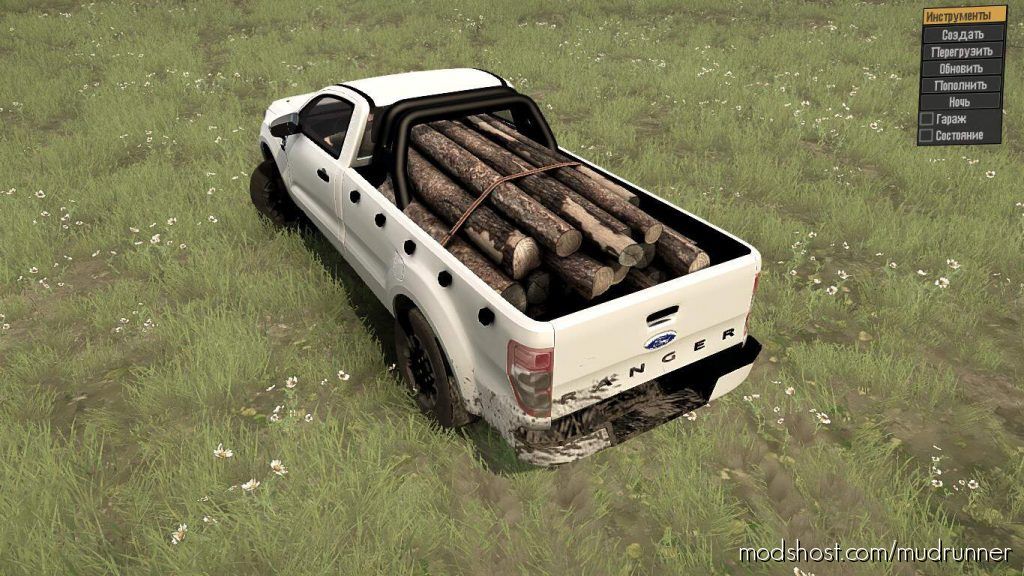 MudRunner Car Mod: Ford Ranger 2016 V2.0 (Featured)