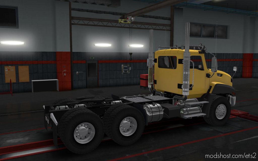 ETS2 Truck Mod: Caterpillar Ct660 V3.0 ETS2 1.35.X (Featured)