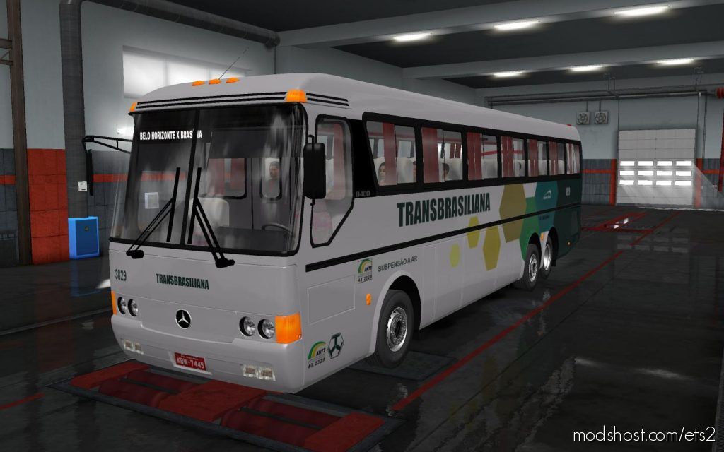 ETS2 Bus Mod: Mercedes Benz Monobloco O400 Rsd 1.35.X (Featured)