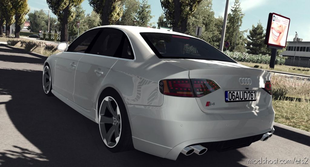 ETS2 Car Mod: Audi S4 1.35.X (Featured)