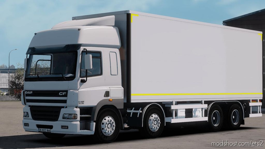 ETS2 Truck Mod: Daf CF 1.35.X (Featured)