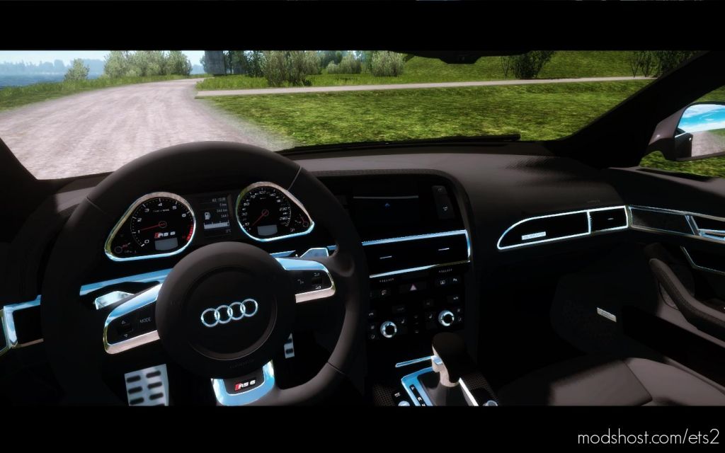 ETS2 Car Mod: Audi RS6 1.35 (Featured)