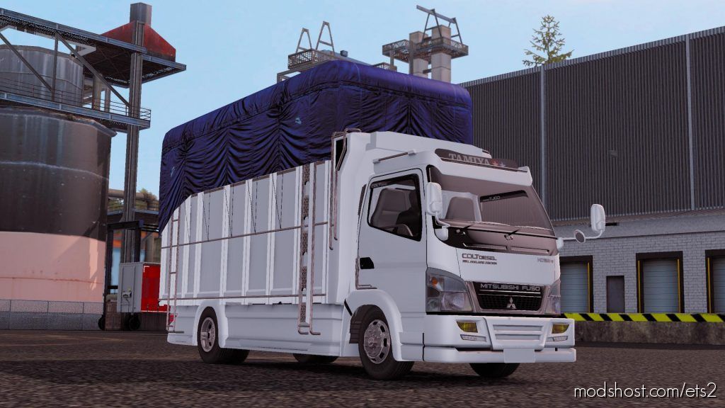 ETS2 Truck Mod: Mitsubishi Fuso Canter 1.35 (Featured)