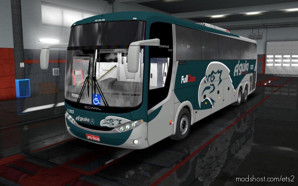 ETS2 Bus Mod: Mercedes Benz Comil 365 1.35.X (Featured)