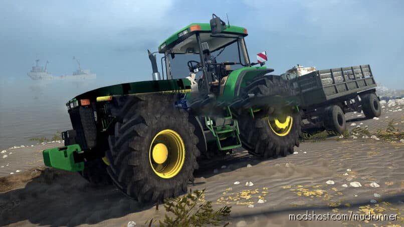 MudRunner Mod: John Deere 8400 Tractor (Featured)