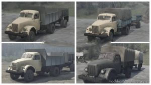 MudRunner Mod: Gaz Pack “Legends Of The USSR” V8.0 (Featured)