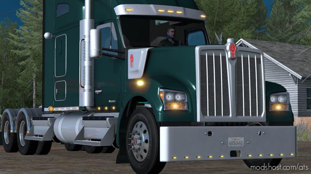 ATS Truck Mod: Kenworth W990 2019 1.34.X (Featured)