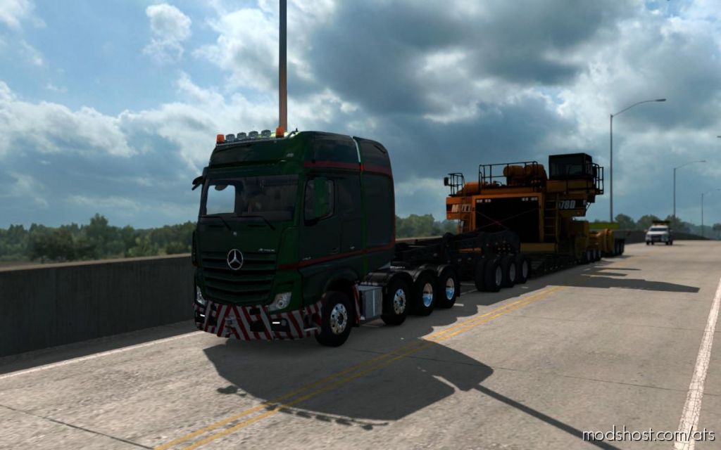 ATS Truck Mod: Mercedes Big Stars (Actros/Arocs Slt) 1.32.X (Featured)