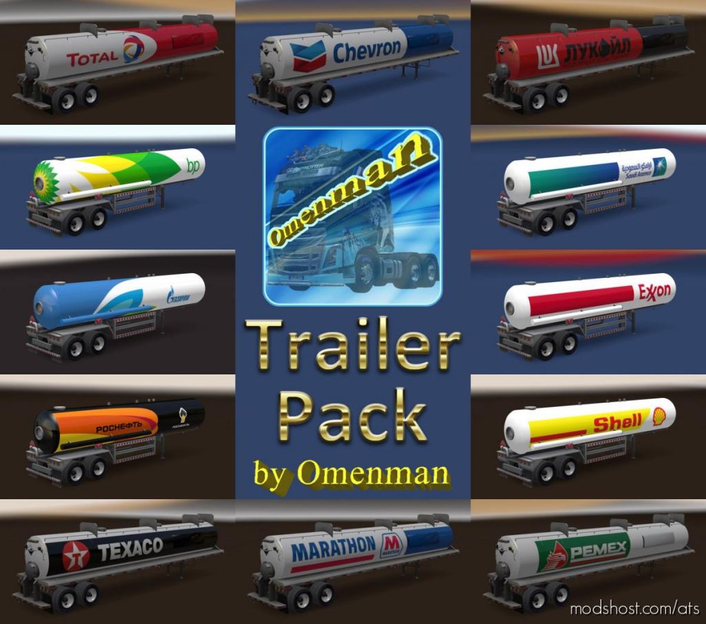 ATS Mod: Trailer Pack Fuel V2.03.0 (Featured)