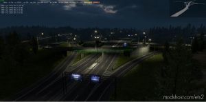 ETS2 Map Mod: Rotterdam Brussel Highway + Calais Duisburg Road Interchange V2.3 (Image #2)