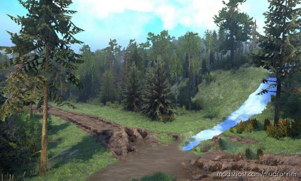 MudRunner Mod: Montain Mud Map (Featured)