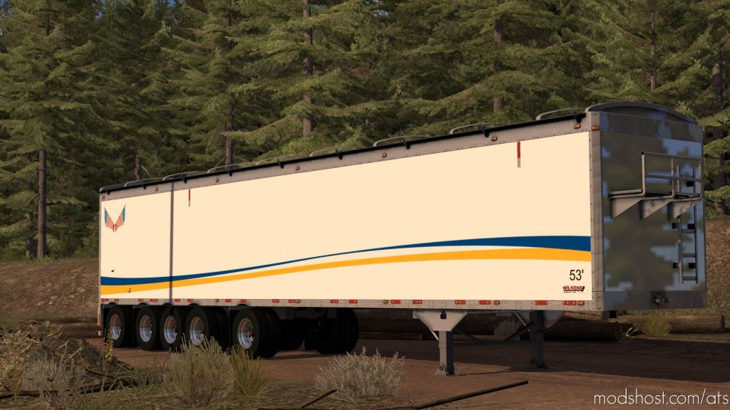 ATS Trailer Mod: Wilkins Walking Floor V1.0 1.34.X (Featured)