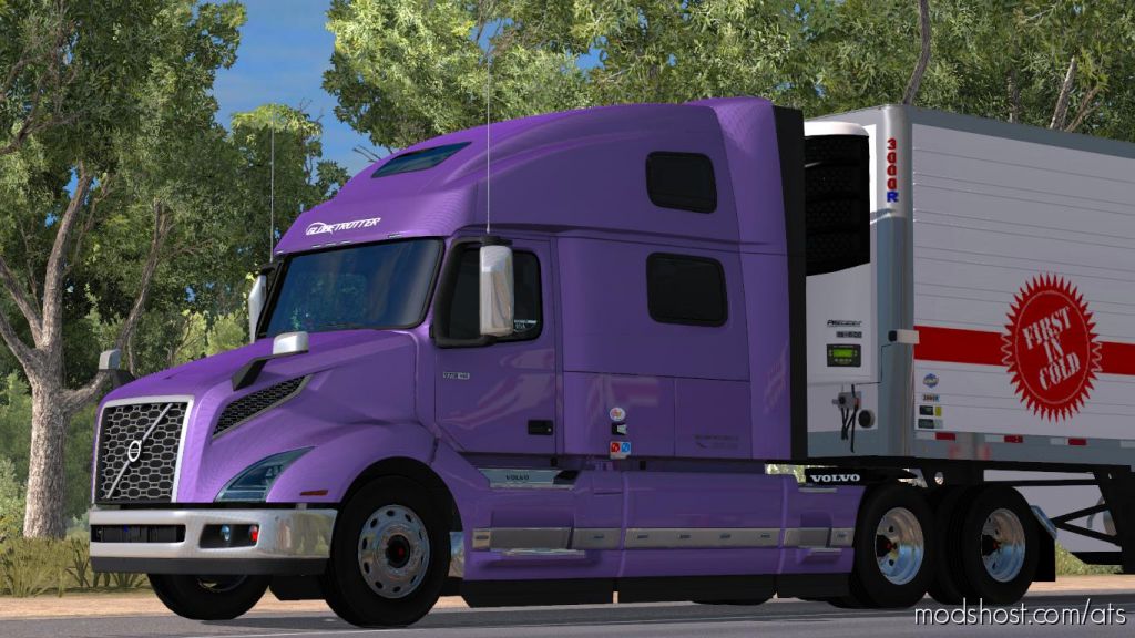 ATS Truck Mod: Ats/Ets2 Volvo Vnl Globetrotter (2019) 1.31 (Featured)