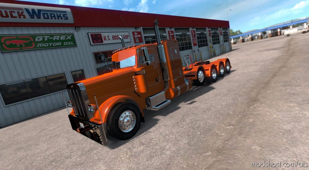 ATS Part Mod: Tri-Drive Heavy Haul For Viper’S 389 V1.4.0 1.32.X (Featured)