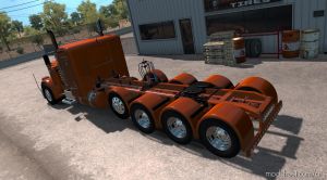 ATS Part Mod: Tri-Drive Heavy Haul For Viper’S 389 V1.4.0 1.32.X (Image #2)