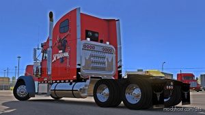 ATS Mod: Spiderman Freightliner Classic Xl Skin (Image #3)