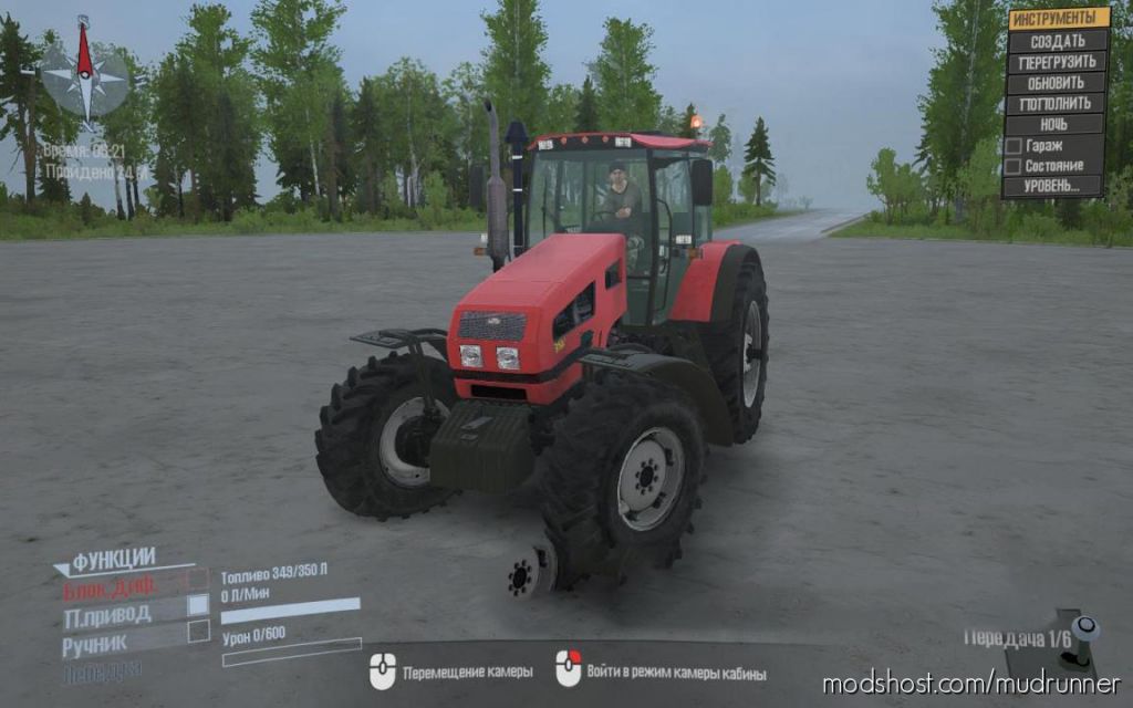 MudRunner Mod: Belarus 1523 Tractor (Featured)