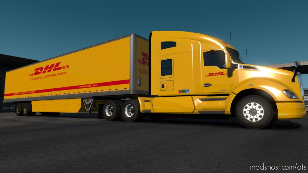 ATS Skin Mod: Dhl Worldwide Express 1.33.X (Featured)