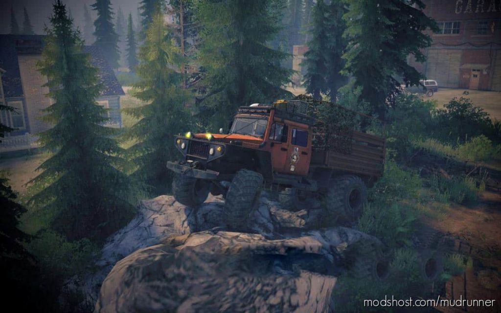 MudRunner Mod: Gaz-Siver (Zvm-39082) Truck (Featured)