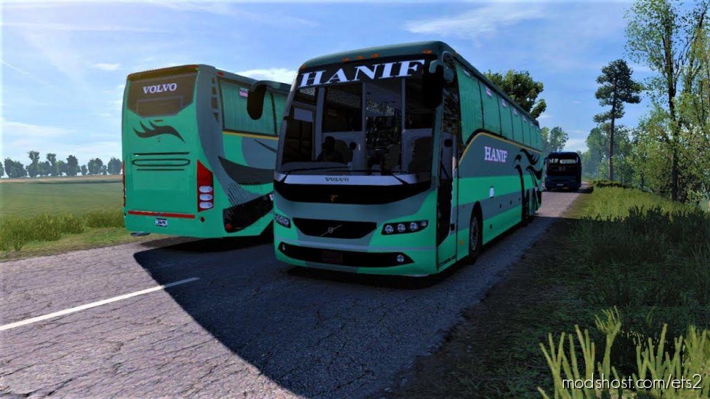 ETS2 Bus Mod: Volvo 9700 Right Hand 1.35.X (Featured)