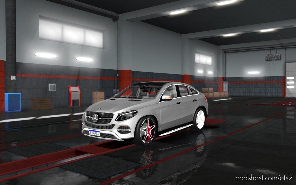 ETS2 Car Mod: Mercedes Benz GLE 400 Beta (Featured)