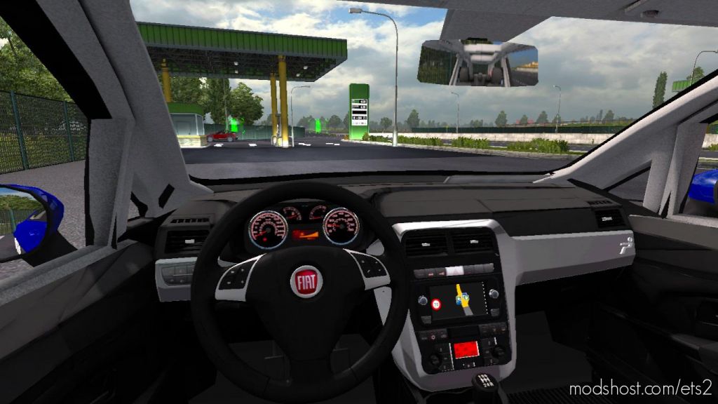 ETS2 Car Mod: Fiat Punto V1R10 1.35 (Featured)