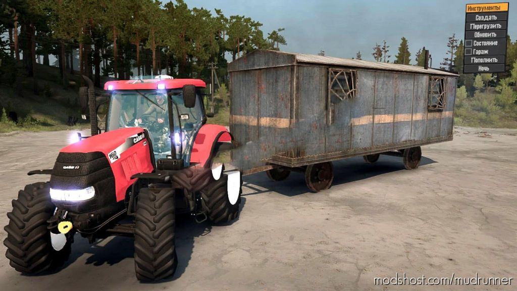 MudRunner Mod: Case IH 160 CVX Tractor (Featured)