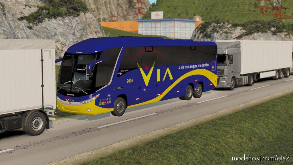 ETS2 Mod: Bus Traffic Pack G7 1.35 (Featured)