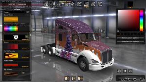 ATS Mod: Whitewood Christmas 2019 Kenworth T680 Skin (Image #2)