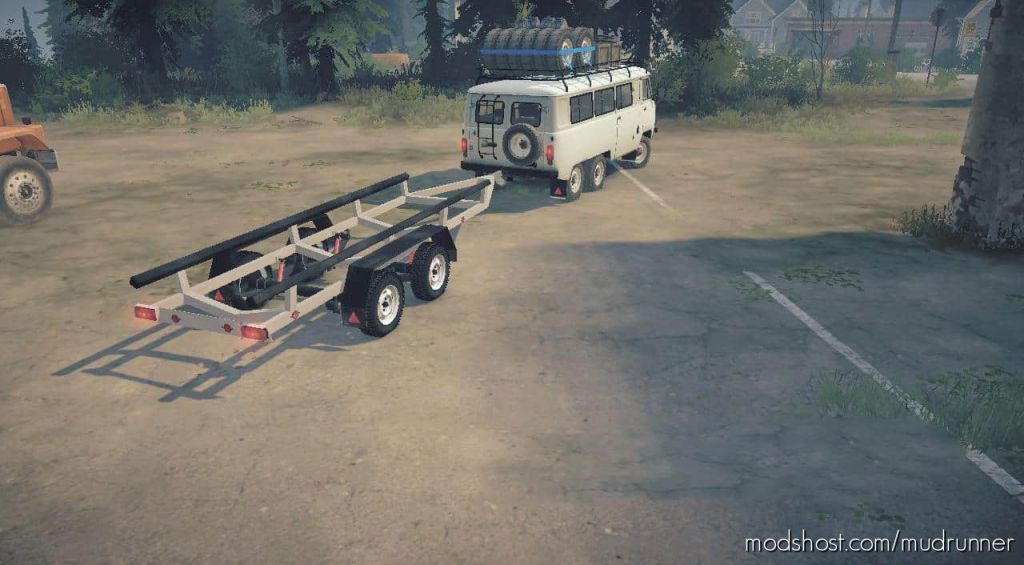 MudRunner Vehicle Mod: Uaz-452 6×6 Mod V0.1 (Featured)